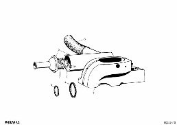 AIR CLEANER diagram for BMW Isetta 300