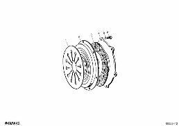 CLUTCH diagram for BMW Isetta 300