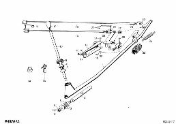 SHIFT LEVER diagram for BMW Isetta 300
