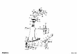 STEERING GEAR diagram for BMW Isetta 300