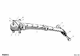 REAR AXLE SUSPENSION diagram for BMW Isetta 300