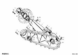 REAR AXLE diagram for BMW Isetta 300