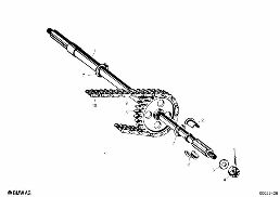 REAR AXLE diagram for BMW Isetta 300