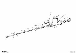 BRAKE MASTER CYLINDER diagram for BMW Isetta 300