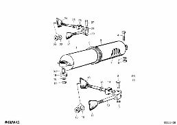 DOOR, FRONT diagram for BMW Isetta 300