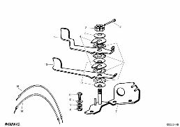 HEATER CONTROL diagram for BMW Isetta 300