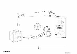 FIRST AID KIT diagram for BMW 5 Series E39 528i