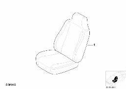 SHEEPSKIN SEAT COVERS diagram for BMW 5 Series E39 528i