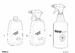 CAR CARE PRODUCTS diagram for BMW 5 Series E39 528i