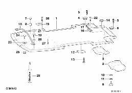 TRAILER, INDIV. PARTS, FLOOR ASSY diagram for BMW 5 Series E39 528i