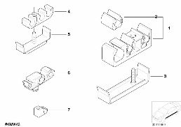 TUBING SUPPORT diagram for BMW 5 Series E39 528i