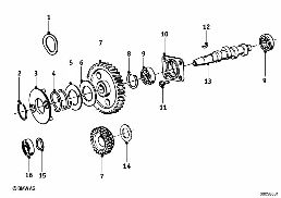 CAMSHAFT CAMSHAFT diagram for BMW 700