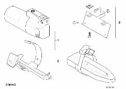 FIRE-EXTINGUISHER POWDER diagram for BMW 5 Series E39 528i